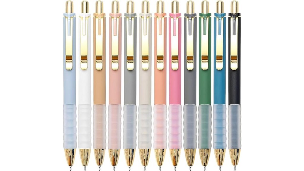 black medium ballpoint pens