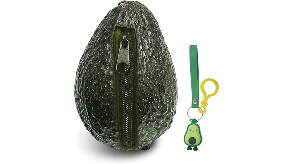 cute avocado themed purse