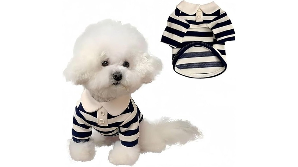 cute dog polo shirt