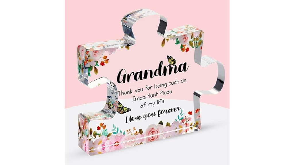 engraved decorative plaque gift
