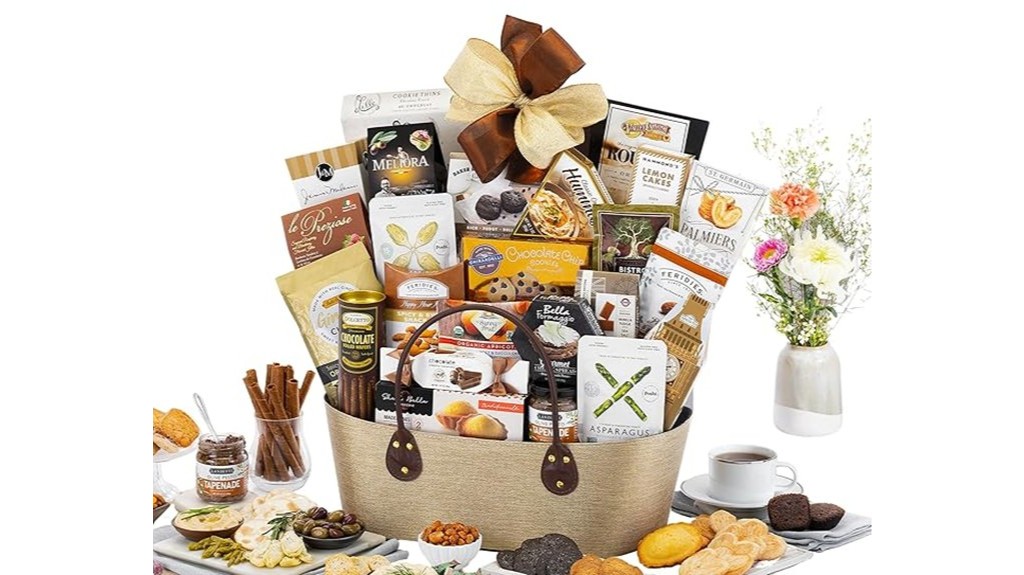 gourmet gift basket experience