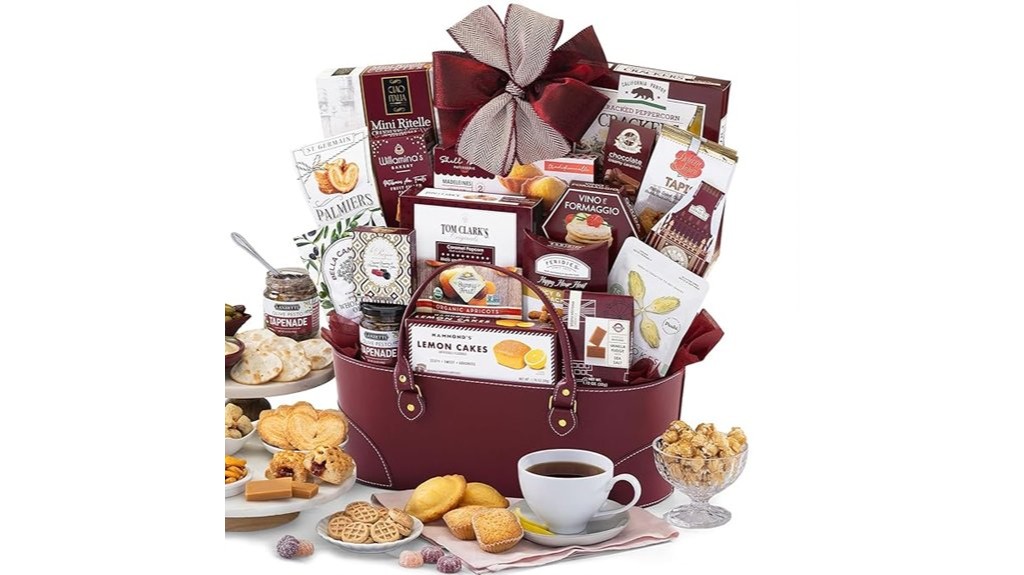 gourmet gift basket selection