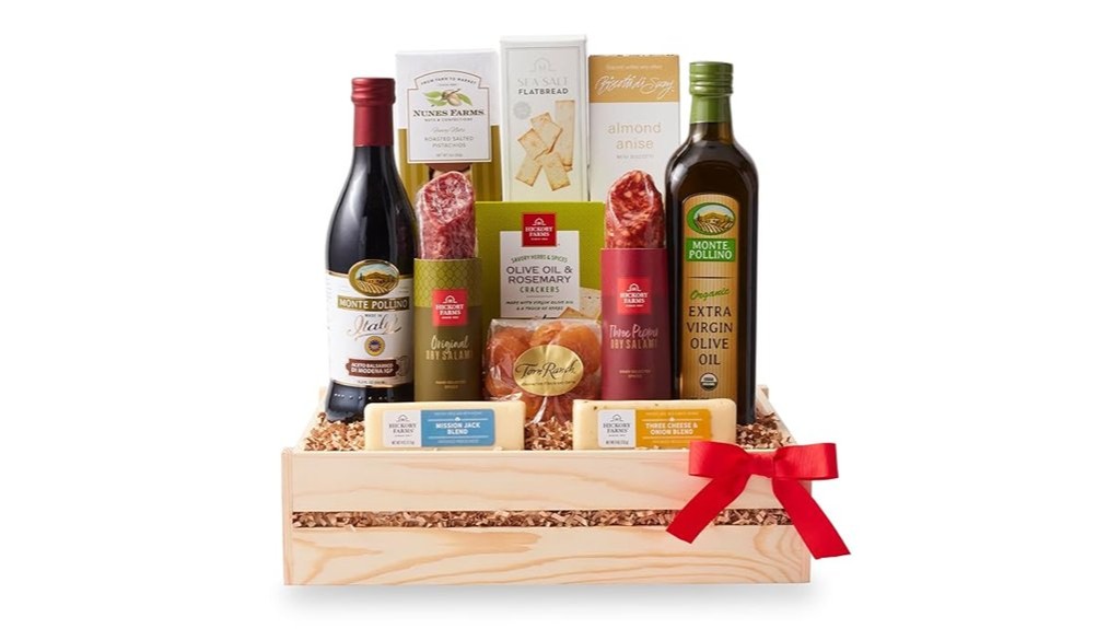gourmet meat and cheese