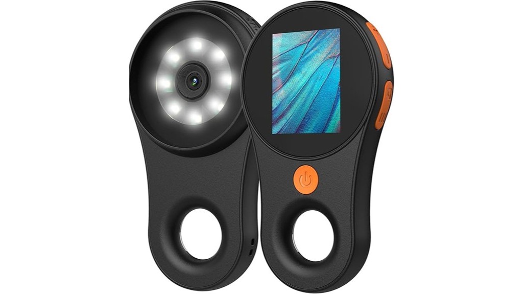 handheld digital microscope display