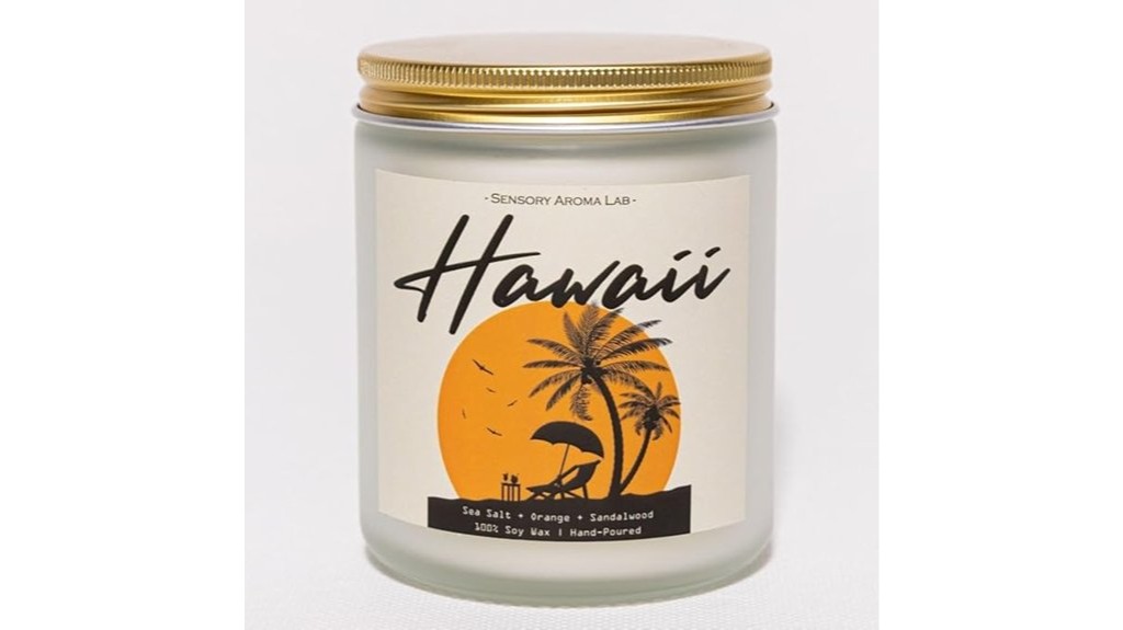 hawaiian sea salt candle