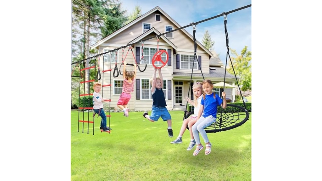 kids ninja warrior course