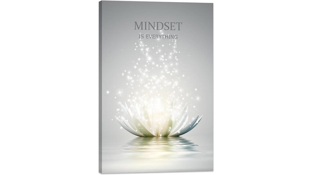 lotus flower canvas art