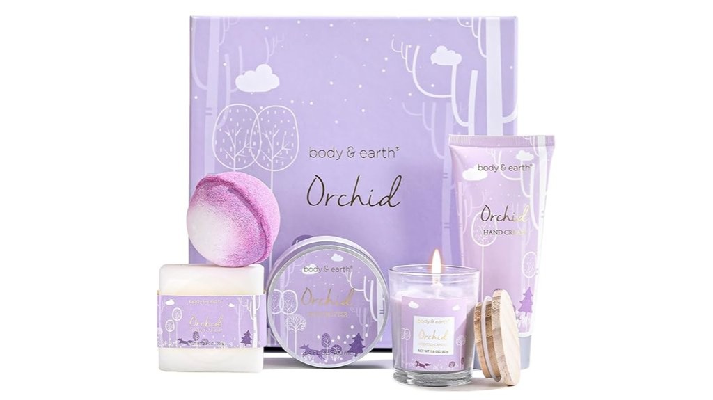 luxury spa gift set