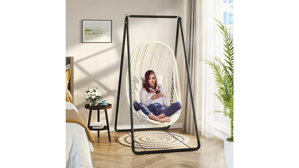 metal hammock stand outdoor