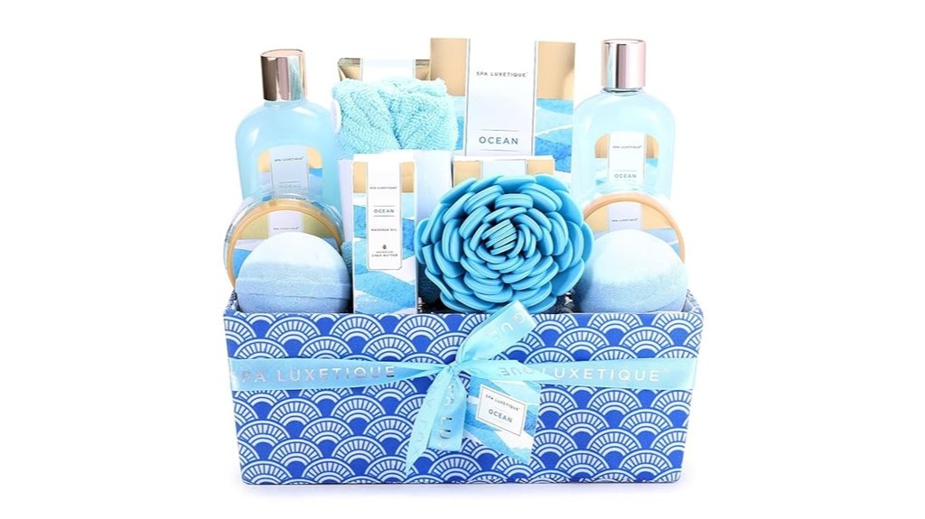 ocean scented bath set
