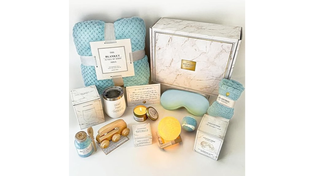 pampering gift basket idea