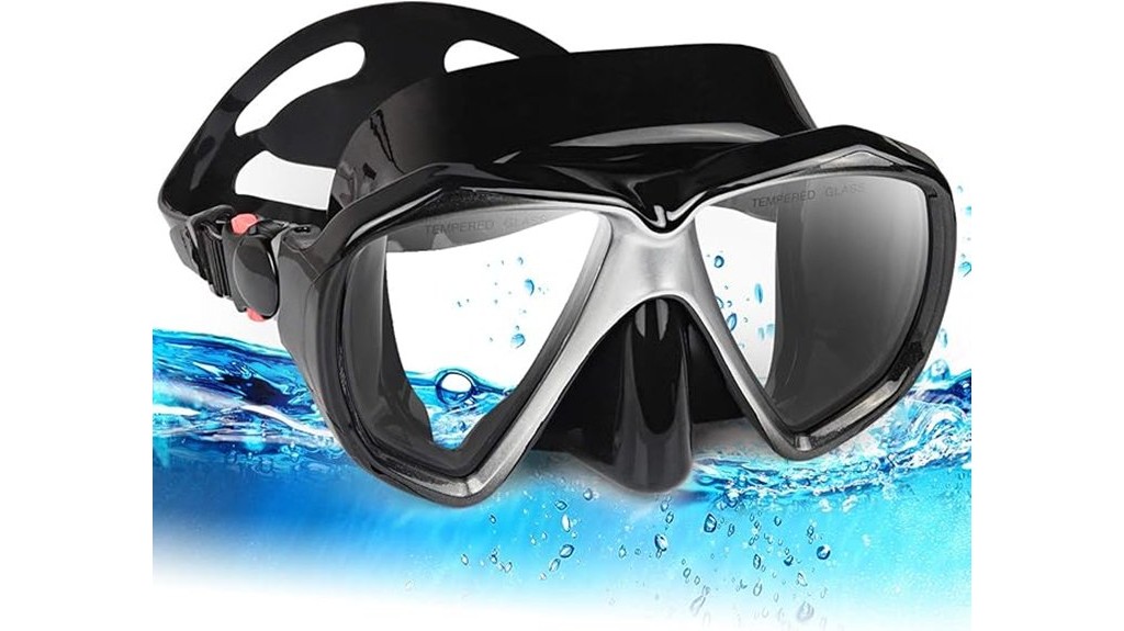 panoramic hd snorkel mask