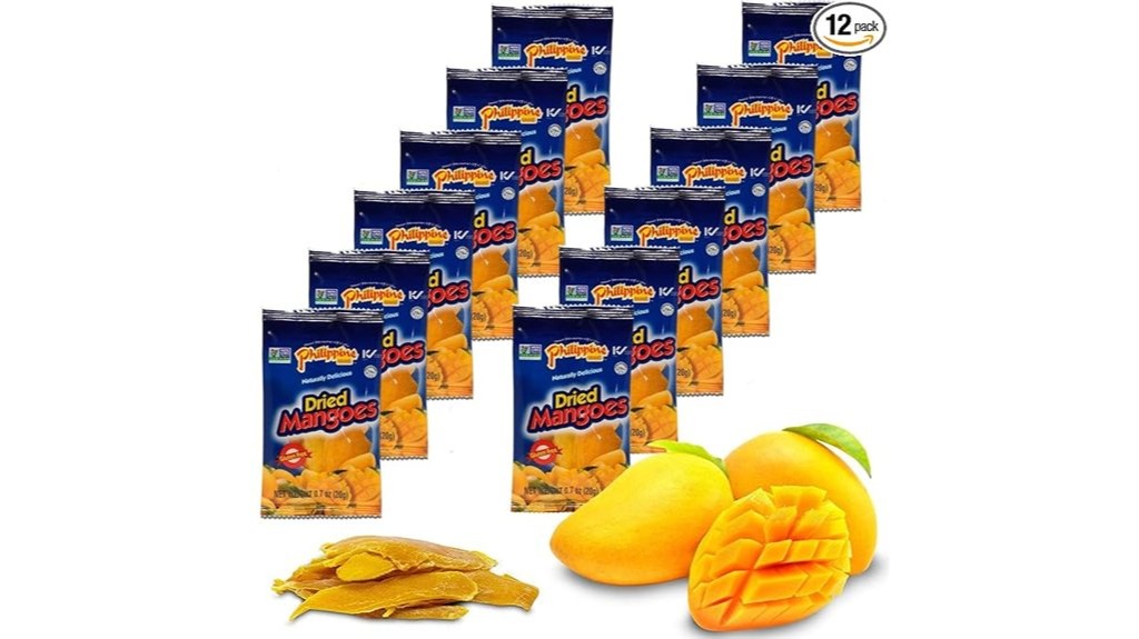 philippine dried mango snacks