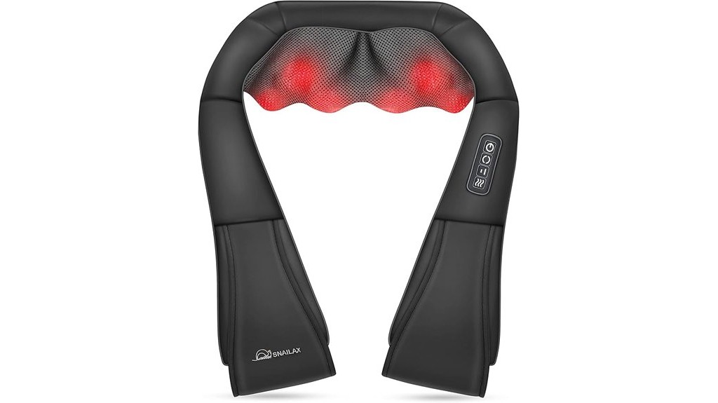 shiatsu heat massager relaxation