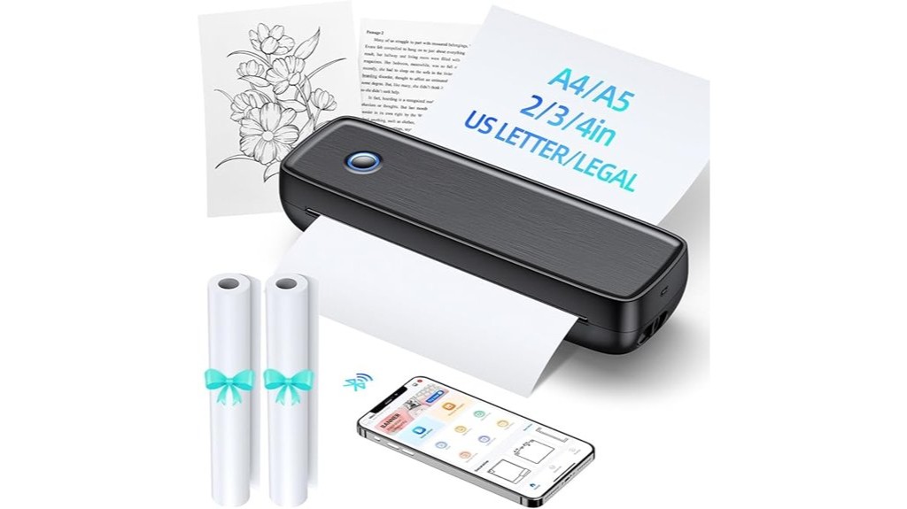 travel friendly wireless printing