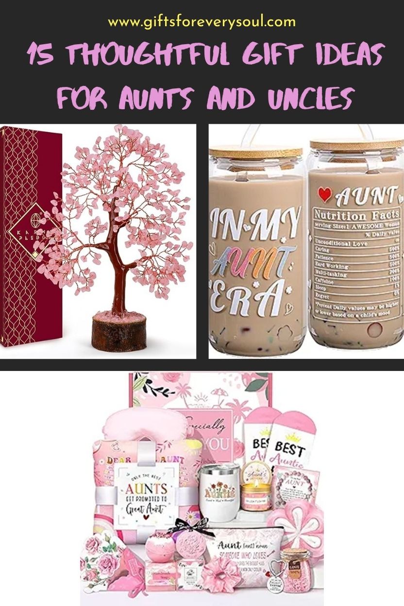 Thoughtful Gift Ideas for Aunts and Uncles